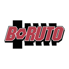 BORUTO logo-Férfi kapucnis pulóver