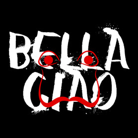 Bella ciao graffiti-Férfi kapucnis pulóver