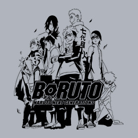 Boruto-Férfi kapucnis pulóver