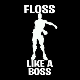 Floss Like A Boss-Férfi kapucnis pulóver