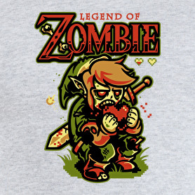 Legend of Zombie-Férfi kapucnis pulóver