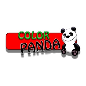 Color panda android game-Férfi kapucnis pulóver