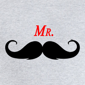 MR. Mustache-Férfi kapucnis pulóver