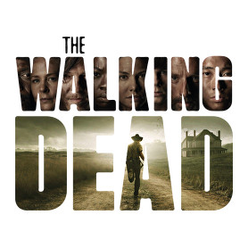 The Walking Dead-Férfi kapucnis pulóver