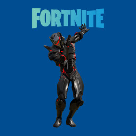 Omega Fortnite-Férfi kapucnis pulóver