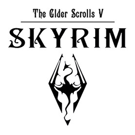 SKYRIM-Férfi kapucnis pulóver