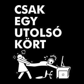 Csak egy utolsó kört-Férfi kapucnis pulóver