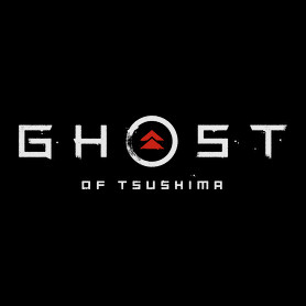 Ghost of Tsushima logo-Férfi kapucnis pulóver