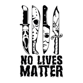 No lives matter-Férfi kapucnis pulóver