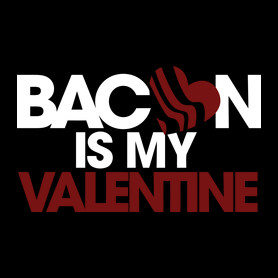 Bacon is my Love-Férfi kapucnis pulóver