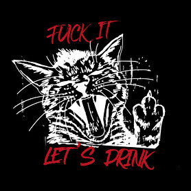 Let's drink - Punk-Férfi pulóver