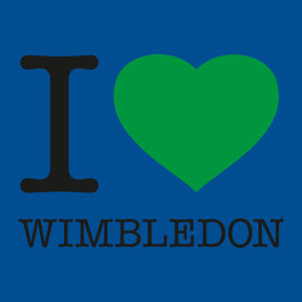 I love Wimbledon-Férfi pulóver