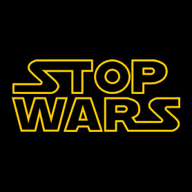 STOP WARS-Férfi pulóver