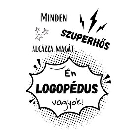 Logopédus-Férfi pulóver