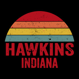 Retro Hawkins Indiana-Férfi pulóver