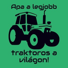 Traktoros Apa-Férfi pulóver