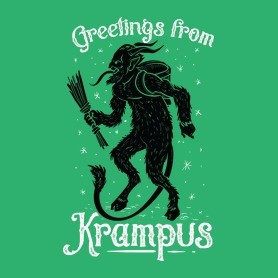 Krampusz-Férfi pulóver