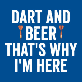 Darts&beer-Férfi pulóver