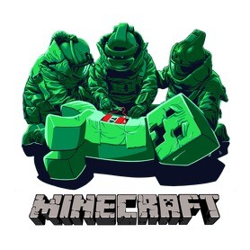 Minecraft-Férfi pulóver