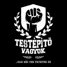 Testépítő vagyok-Férfi pulóver