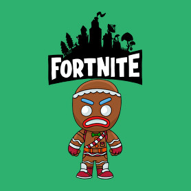 Fortnite Gingerbread skin-Férfi pulóver