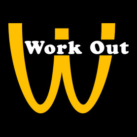 McDonalds Work Out-Férfi pulóver