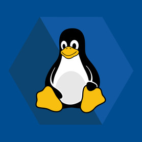 Linux Tux-Férfi pulóver