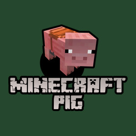 Minecraft pig-Férfi pulóver