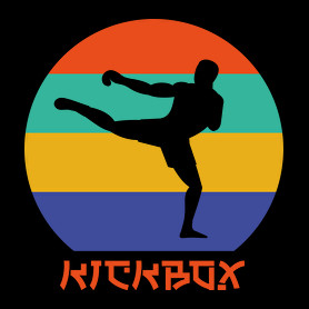 Kickbox - Harcművészet-Férfi pulóver