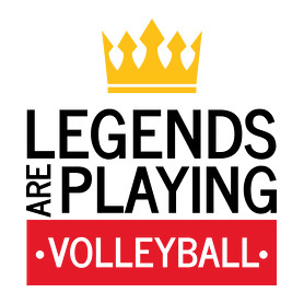 Legends are playing volleyball-Női kapucnis pulóver