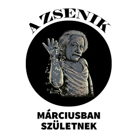 A zsenik márciusban születnek-Női kapucnis pulóver