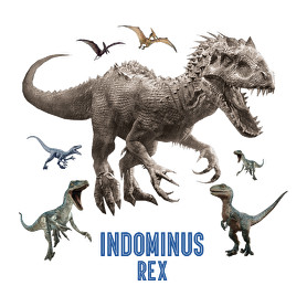 Indominus Rex-Női kapucnis pulóver