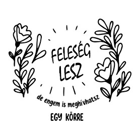 Feleség lesz-Női kapucnis pulóver