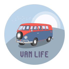 Van life 5-Női kapucnis pulóver