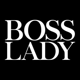 Boss Lady-Női kapucnis pulóver