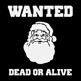 Santa Wanted-Női kapucnis pulóver