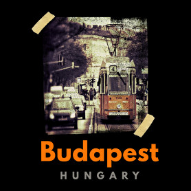 BUDAPEST-Női kapucnis pulóver