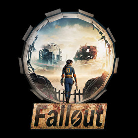 Fallout-Női kapucnis pulóver