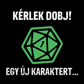 Dobj egy új karaktert!-Női kapucnis pulóver