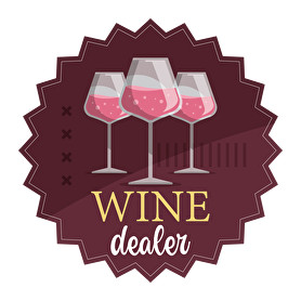 Wine dealer-Női kapucnis pulóver