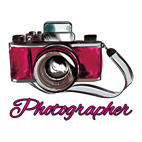 photographer-Női kapucnis pulóver