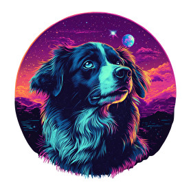 Galaxy Border Collie-Női kapucnis pulóver