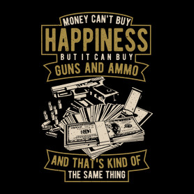 Pénz, fegyver, boldogság-Női kapucnis pulóver