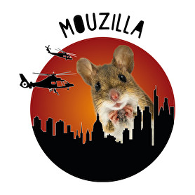 Mouzilla-Női kapucnis pulóver