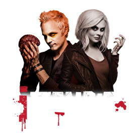 Izombie-Női kapucnis pulóver