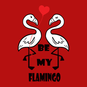 Be my flamingoo-Női kapucnis pulóver