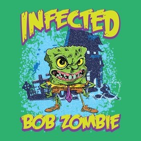 Zombi Bob-Női kapucnis pulóver