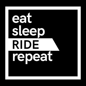 Eat sleep ride repeat-Női kapucnis pulóver