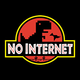 No internet-Női kapucnis pulóver