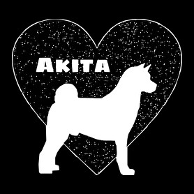 Akita-Női kapucnis pulóver